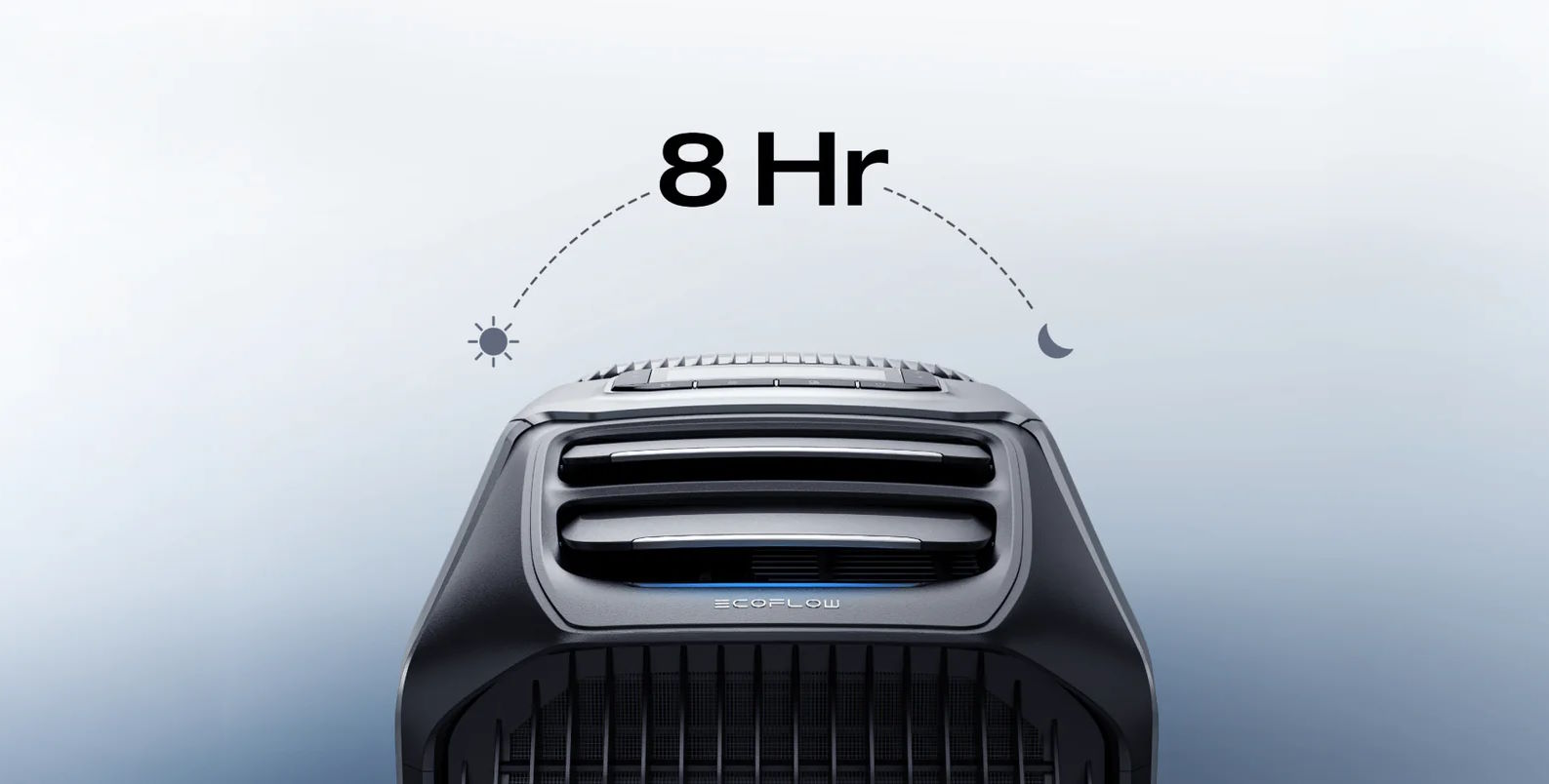 Không dây – di động, thoải mái suốt 8 giờ Điều hòa di động dùng pin EcoFlow Wave 3
