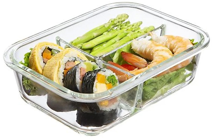 Hộp thủy tinh hình chữ nhật Nikko 1.040ml