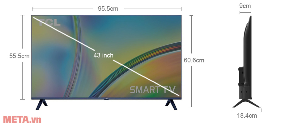 Tivi TCL 43 inch 43S5400A