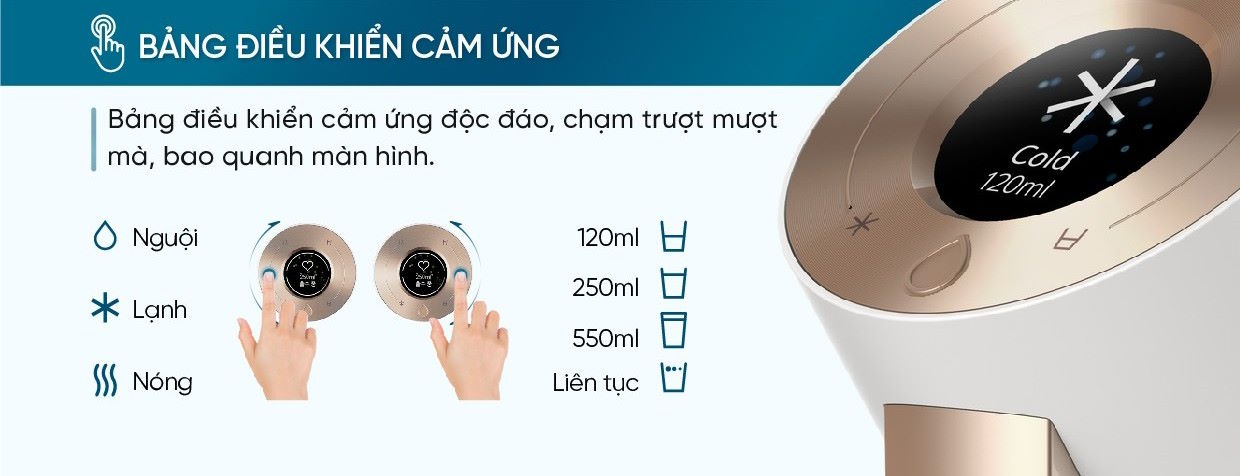 Máy lọc nước nóng lạnh Wells The One