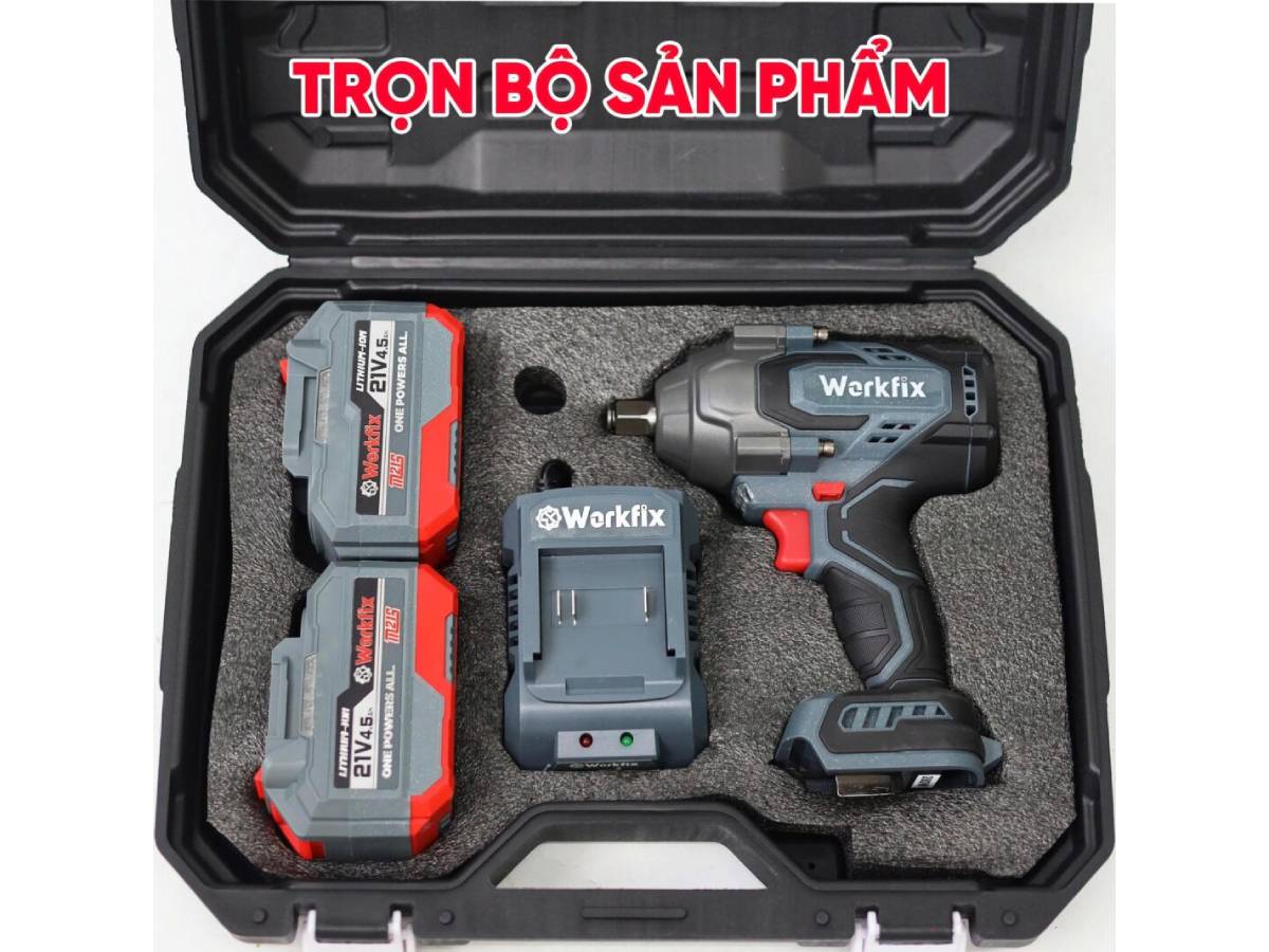 Máy siết bu lông có đầu khẩu 1/2 inch Máy siết bu lông