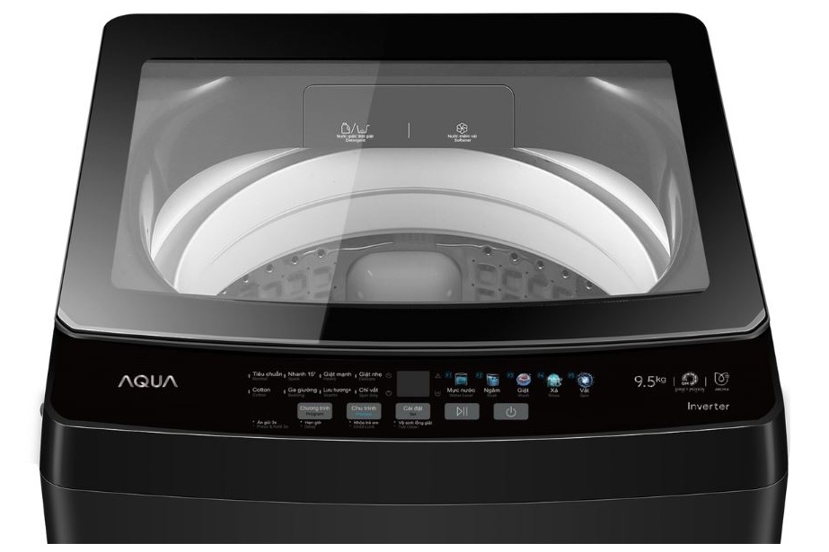 Máy giặt Aqua có 9 chương trình Máy giặt Aqua