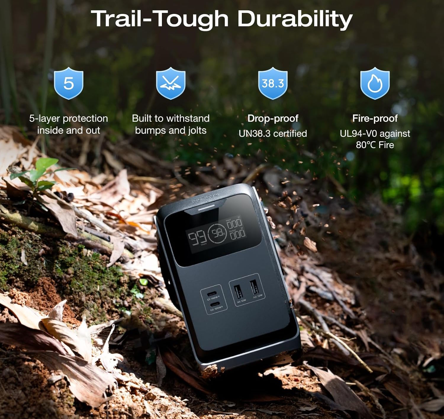 Bộ cung cấp nguồn sạc liên tục Ecoflow