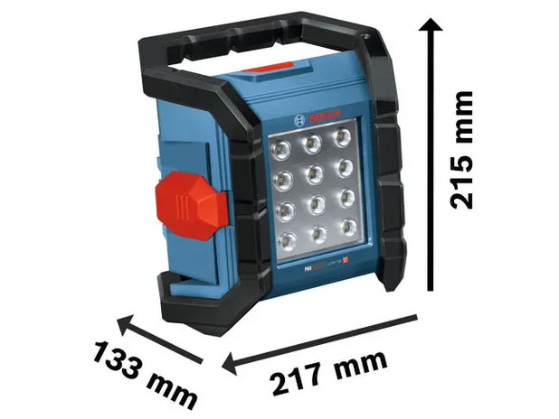 Đèn làm việc dùng pin Bosch GLI18V-1500 Solo 06014A80L0 (chưa pin, sạc) Đèn làm việc dùng pin Bosch GLI18V-1500 Solo 06014A80L0 (chưa pin, sạc)