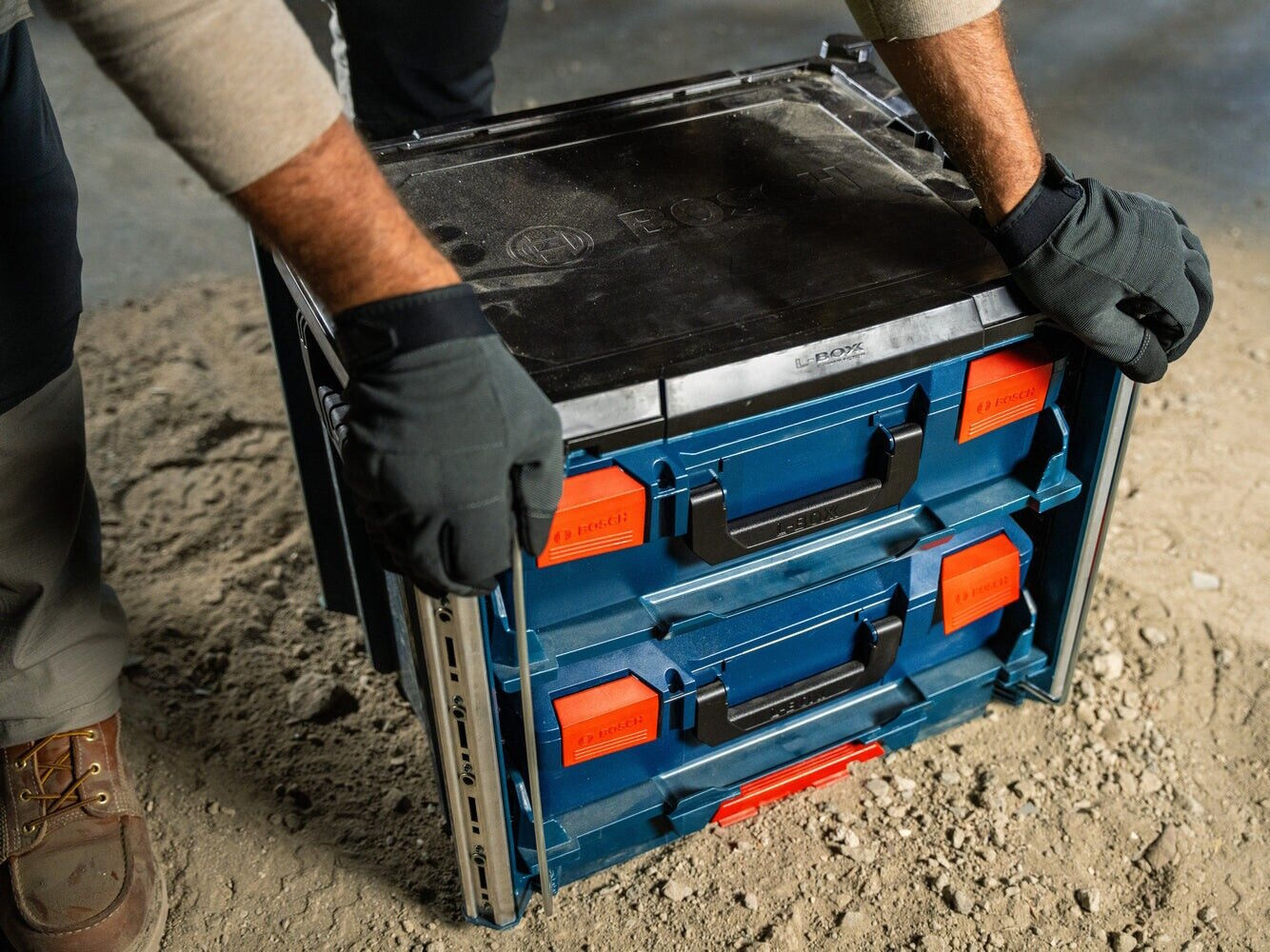 Hộp đựng dụng cụ Bosch L-BOXX Contractor Rack 2 1600A037E4