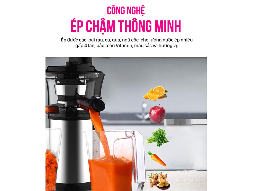 RS-4415 ứng dụng công nghệ ép chậm thông minh RS-4415