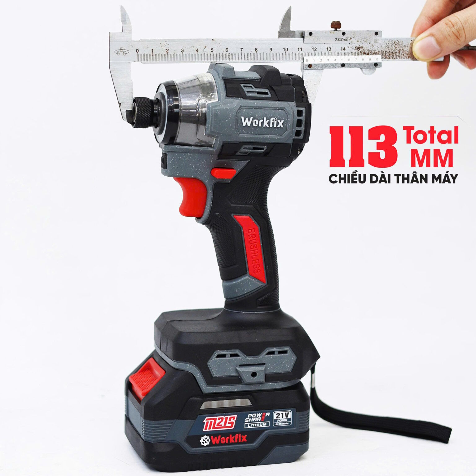 Máy vặn vít Workfix WF-CV250MAX (1 pin, 1 sạc)