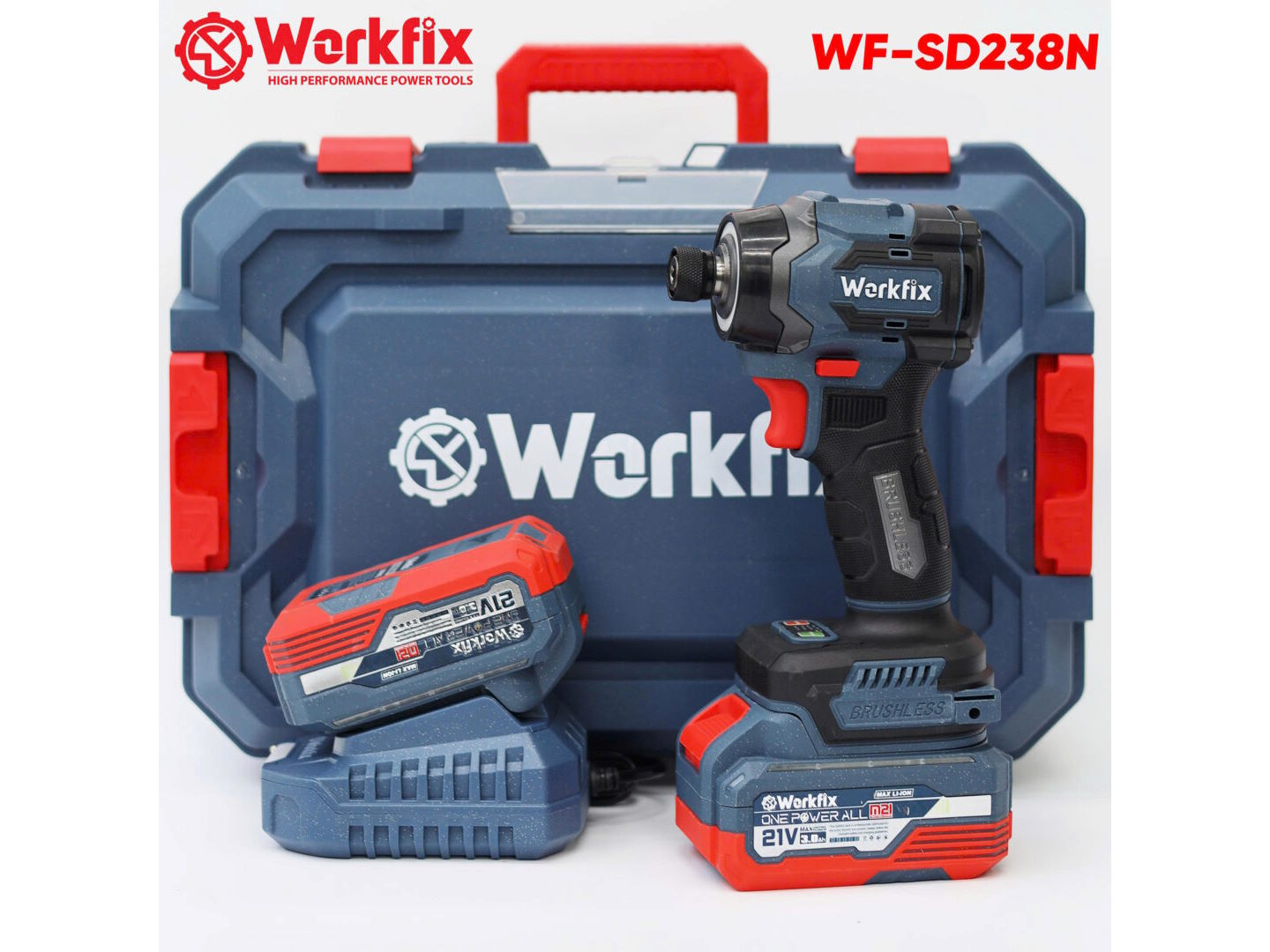 Máy vặn vít Workfix WF-SD238N (2 pin, 1 sạc)