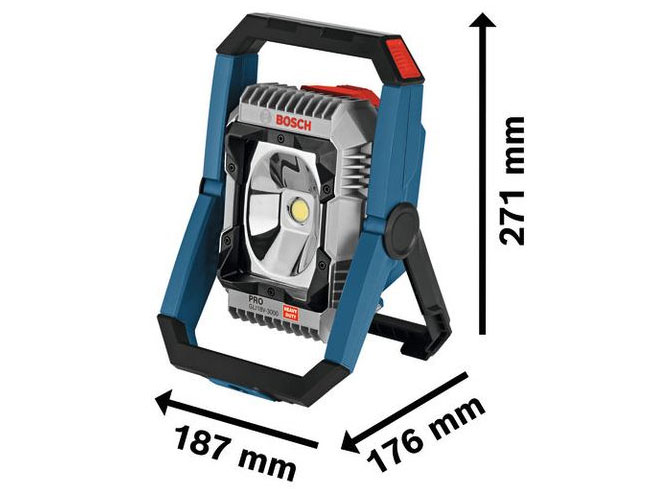 Đèn làm việc dùng pin Bosch GLI18V-3000 Solo 06014A81L0