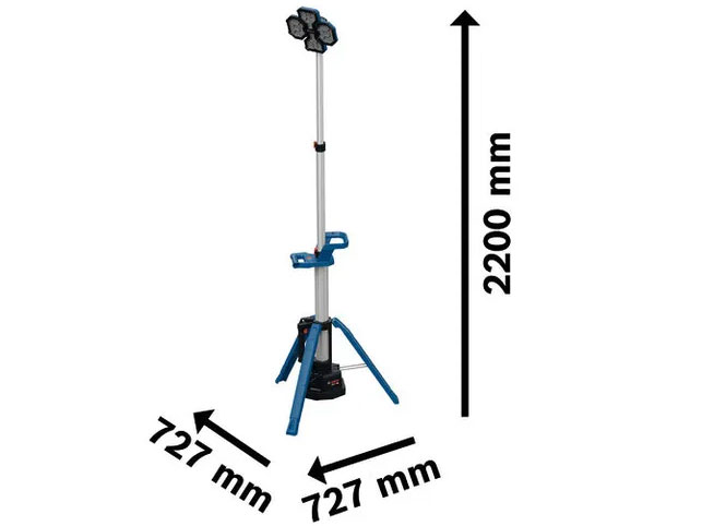 Đèn làm việc dùng pin Bosch GLT18V-5000 Solo 06019P5000