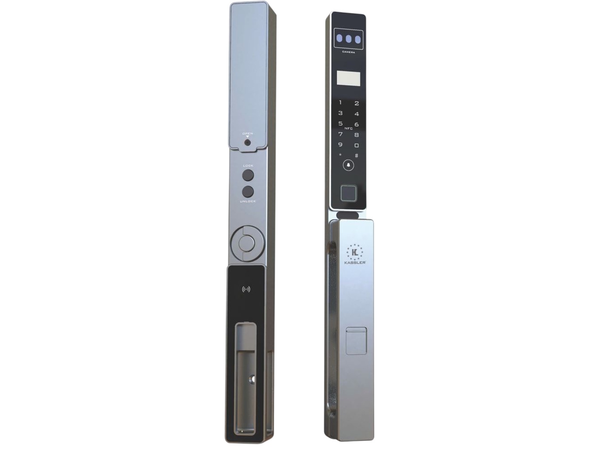 Khóa vân tay cửa nhôm Kassler KL-599 CNC 02 Khóa vân tay cửa nhôm Kassler KL-599 CNC 02