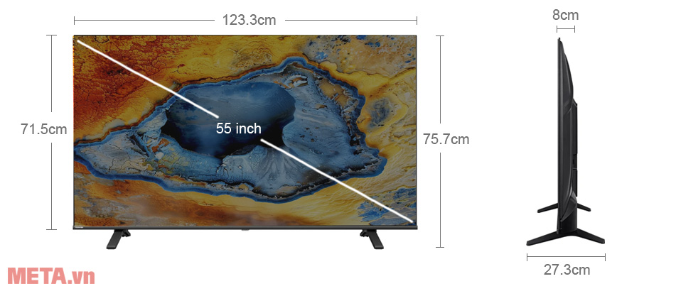 Smart Tivi Toshiba 4K 55 inch 55E330NP