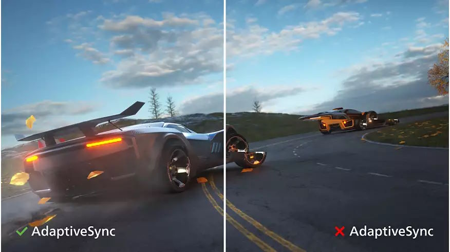 Công nghệ Đồng bộ thích ứng – Chơi game mượt, không xé hình Philips 24E1N2100D/71