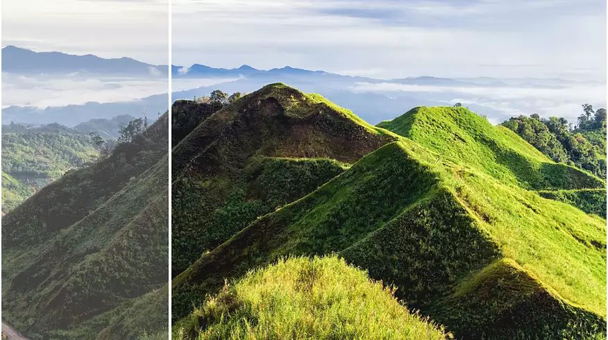 SmartContrast – Tăng chiều sâu hình ảnh, hiển thị màu đen sẫm Màn hình LCD Philips 24E1N2100D/71