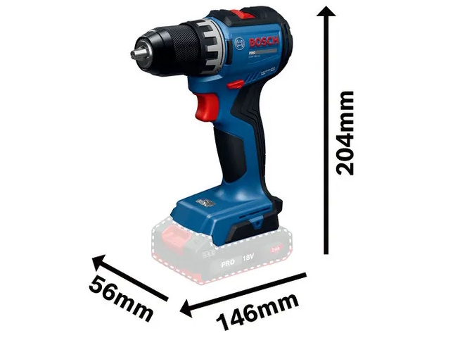 Máy khoan bắt vít dùng pin Bosch GSR 18V-52 06019S00K4