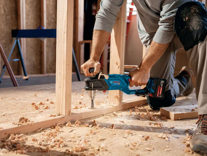 Máy khoan góc dùng pin Bosch 