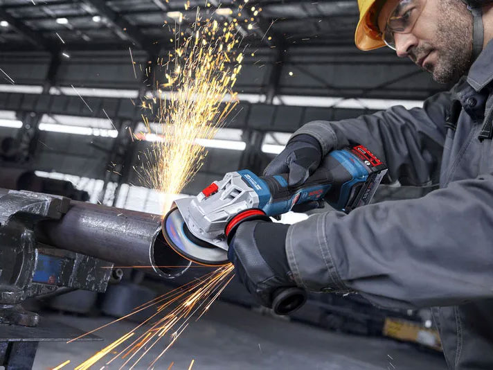 Máy mài góc có tốc độ mài mạnh mẽ Máy mài góc