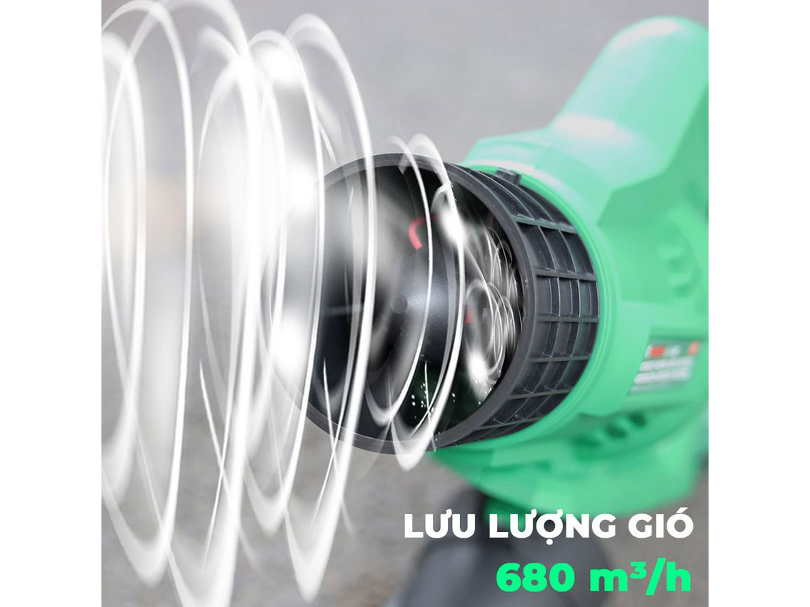 Máy thổi lá chạy pin Workfix  