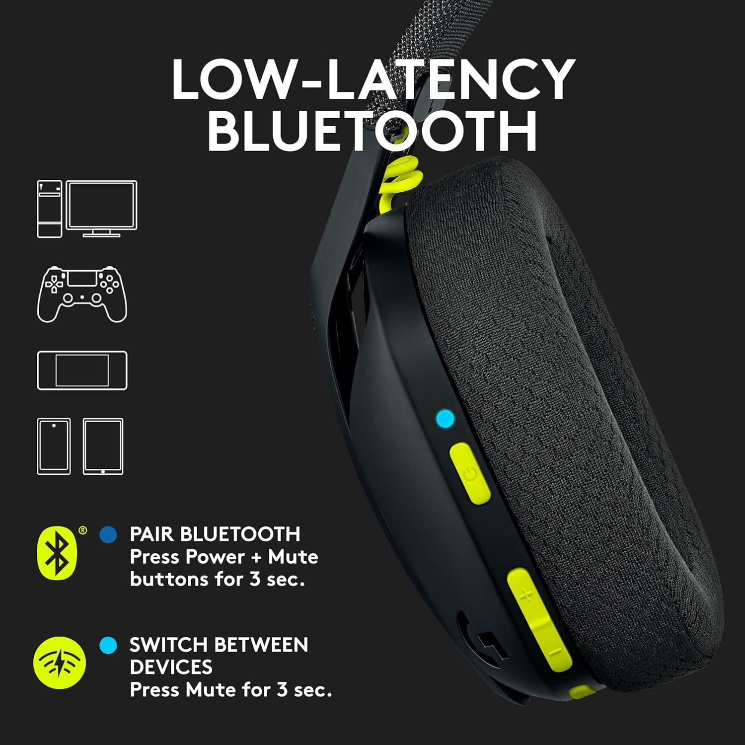 Tai nghe Gaming Logitech G435