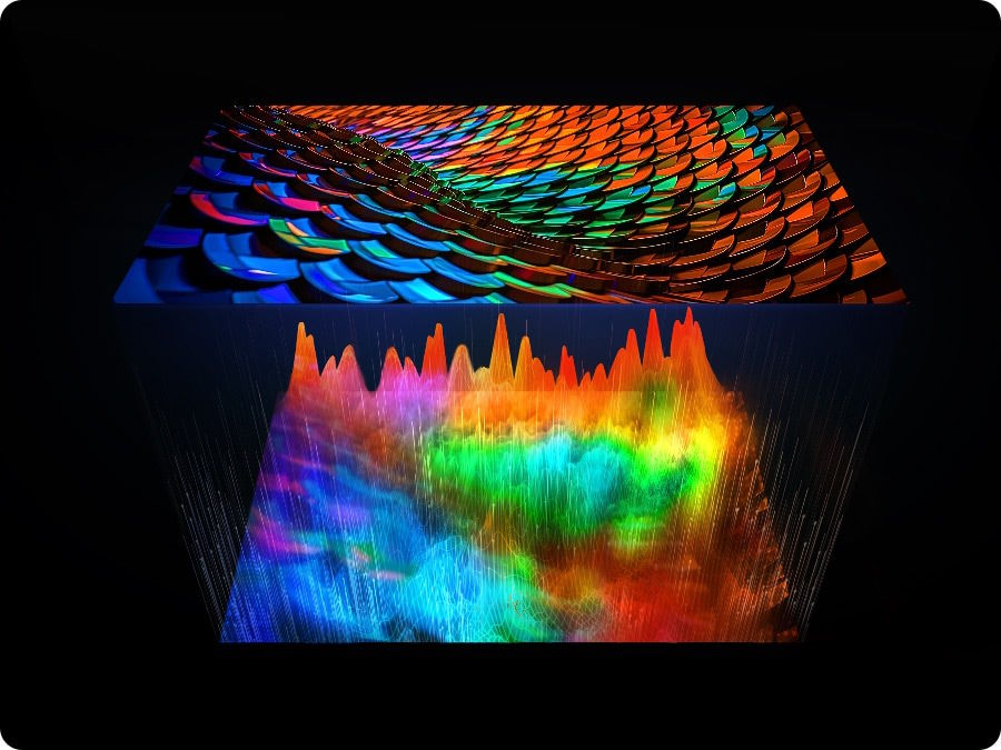 Màu sắc sống động với PurColor & Color Booster Smart Tivi Crystal UHD Samsung UA85U8500FKXXV