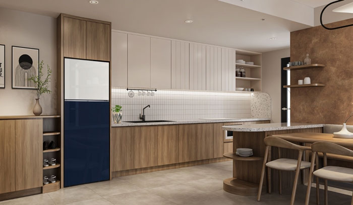 tủ lạnh Samsung RT47CB66868ASV có thiết kế hiện đại tủ lạnh Samsung RT47CB66868ASV có thiết kế hiện đại