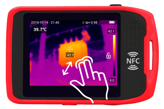 Camera nhiệt độ Uni-T UTi720T 