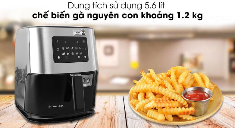 Nồi chiên không dầu Malloca MAF-06