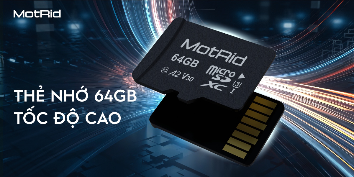 Thẻ nhớ MotRid Micro SD 64GB EPLUS Thẻ nhớ MotRid Micro SD 64GB EPLUS