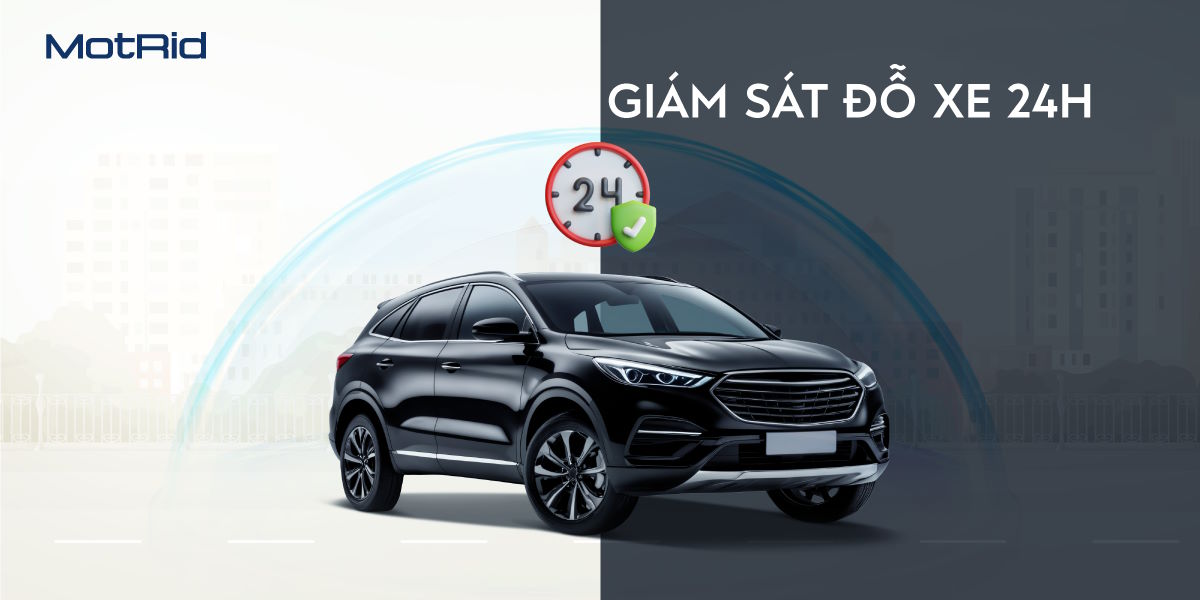 Chế độ trông xe – An toàn ngay khi xe đỗ MotRid CD30
