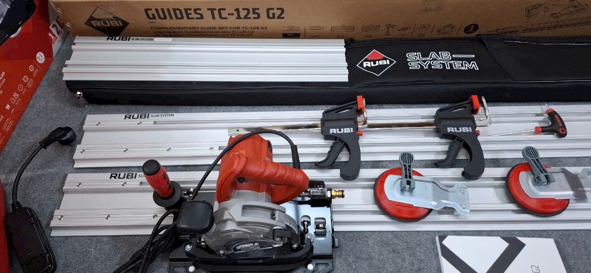 Máy cắt gạch khổ lớn Rubi TC-125 G2