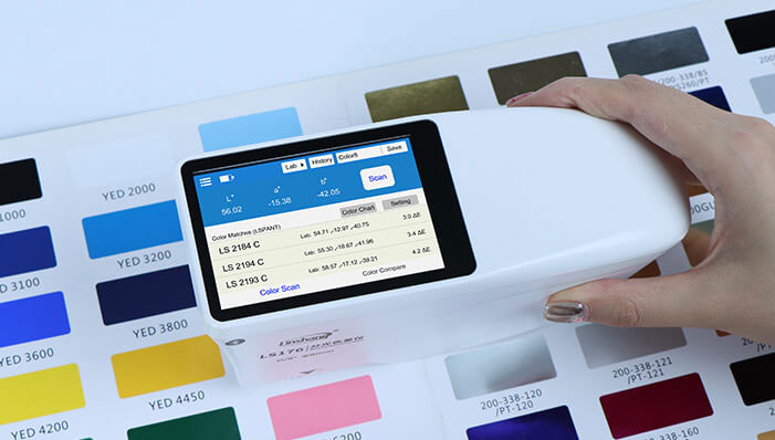 Máy quang phổ đo màu cho độ chính xác cao Máy quang phổ đo màu