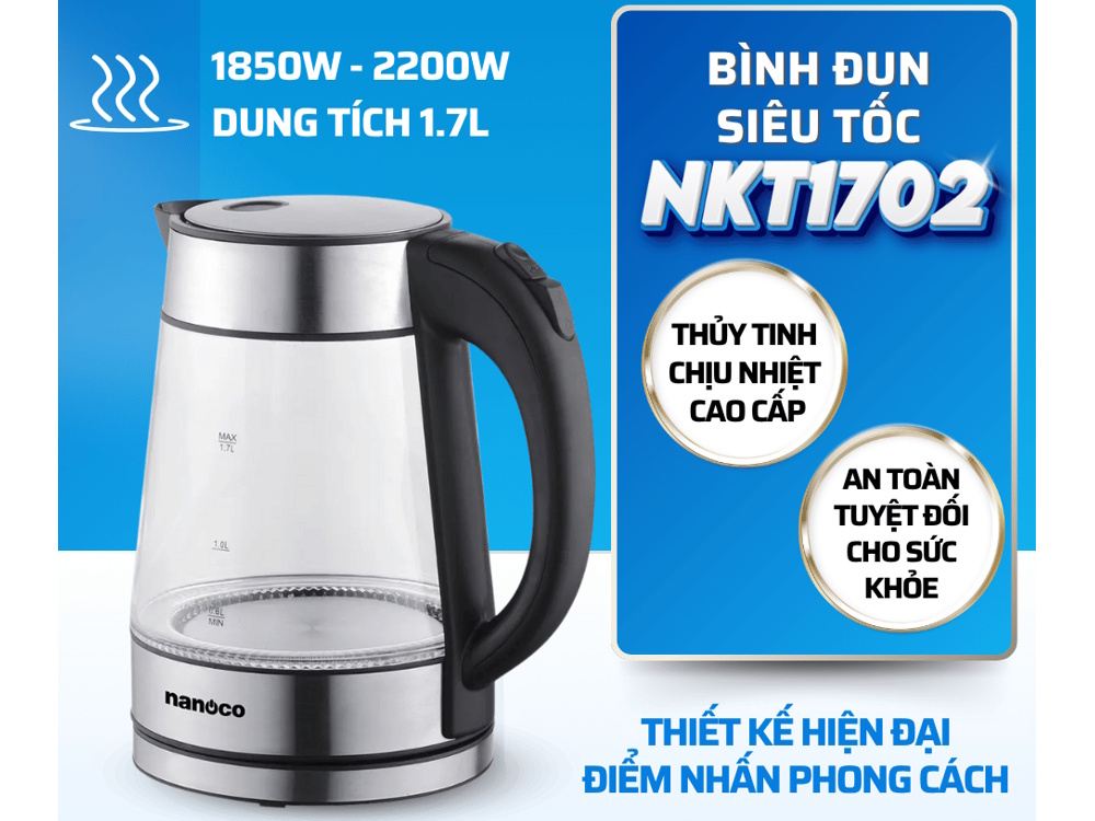 Bình đun siêu tốc  