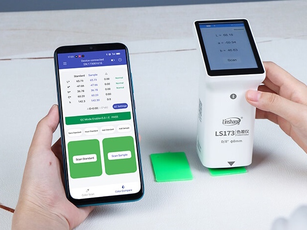 Máy đo màu Linshang có thời gian đo 1 giây Máy đo màu Linshang