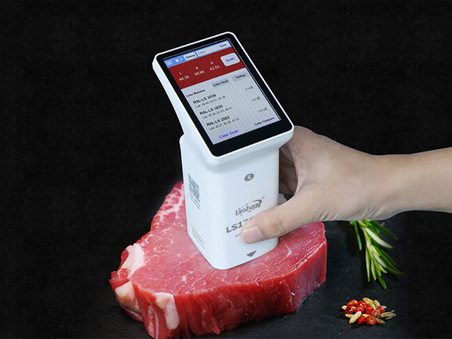 Máy đo màu Linshang dùng khẩu độ 20mm Máy đo màu Linshang