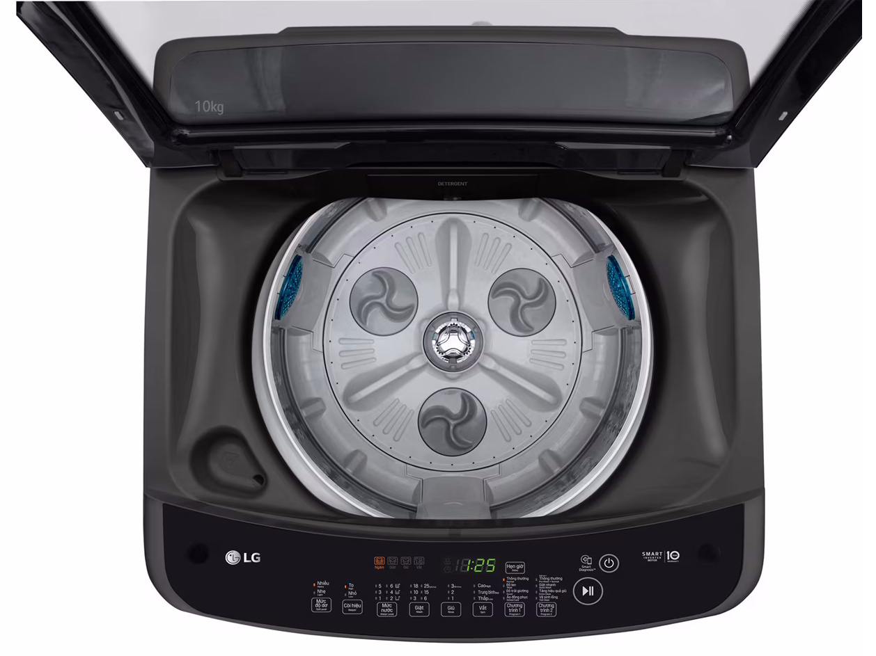 Máy giặt LG tạo nước xoáy mạnh mẽ Máy giặt LG