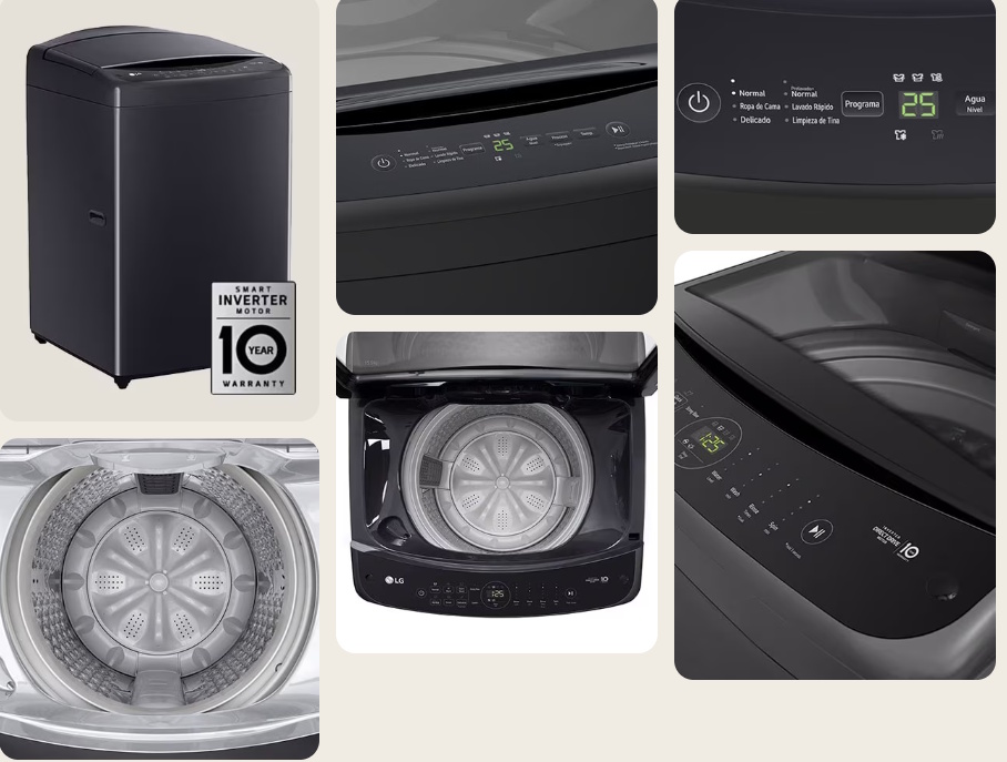 Máy giặt Inverter có động cơ vận hành êm Máy giặt Inverter