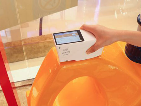 Máy đo màu Linshang LS176 có màn hình 3.5 inch cảm ứng Máy đo màu Linshang LS176