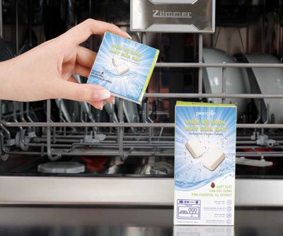 Viên vệ sinh máy rửa bát hữu cơ Pine Care