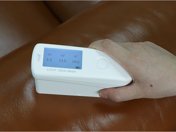 Máy đo độ bóng bề mặt Linshang hiển thị kết quả trên màn hình LCD Máy đo độ bóng bề mặt Linshang