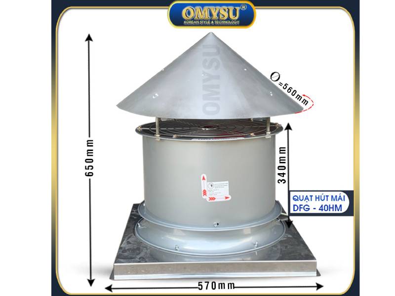 quạt thông gió DFG-40HM