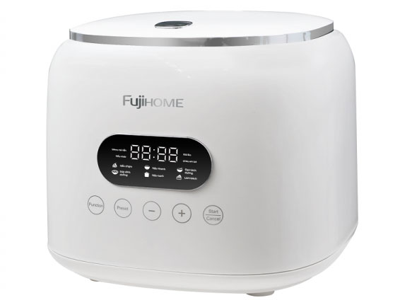 Nồi cơm điện tử Fujihome inox LowSugar RC10ALS Nồi cơm điện tử Fujihome inox LowSugar RC10ALS