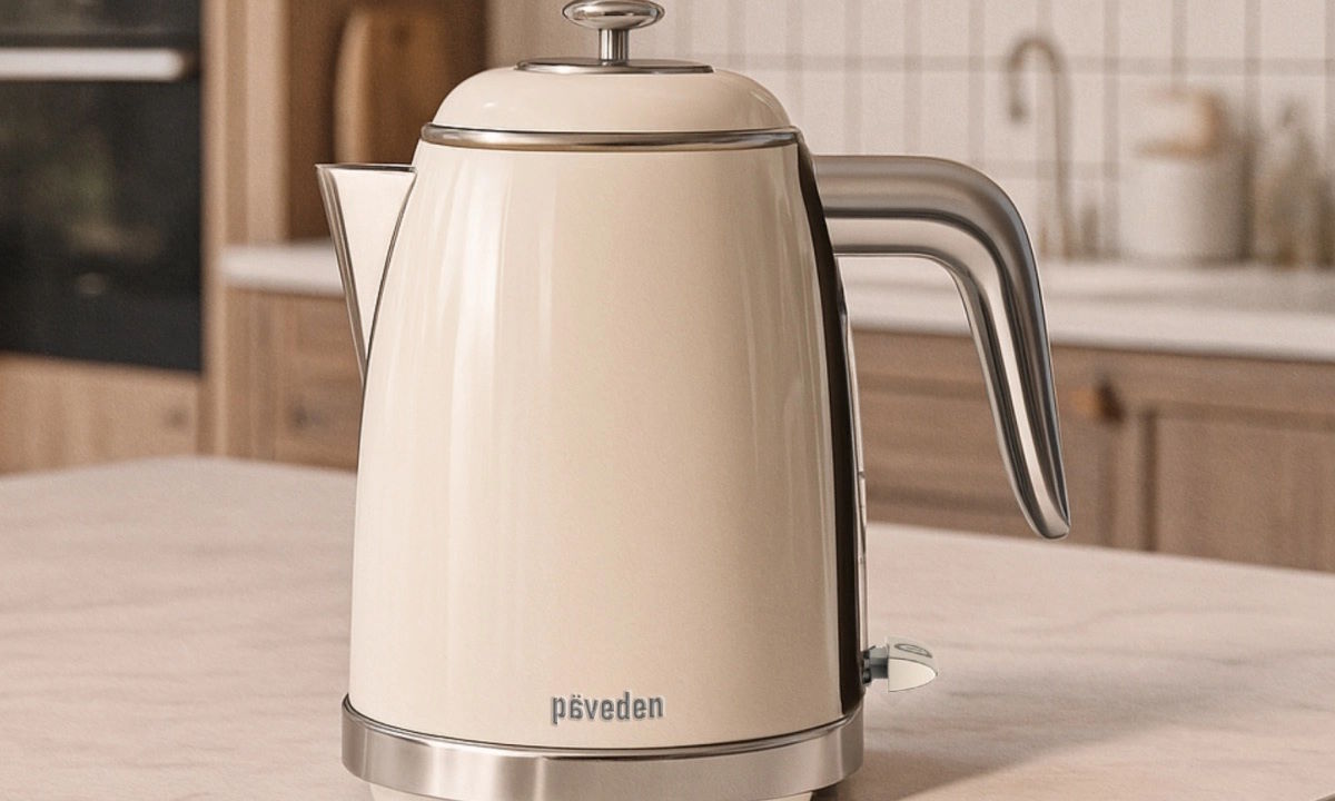 Đế xoay 360° linh hoạt, tiện lợi sử dụng Ấm siêu tốc Paveden PKT-1718