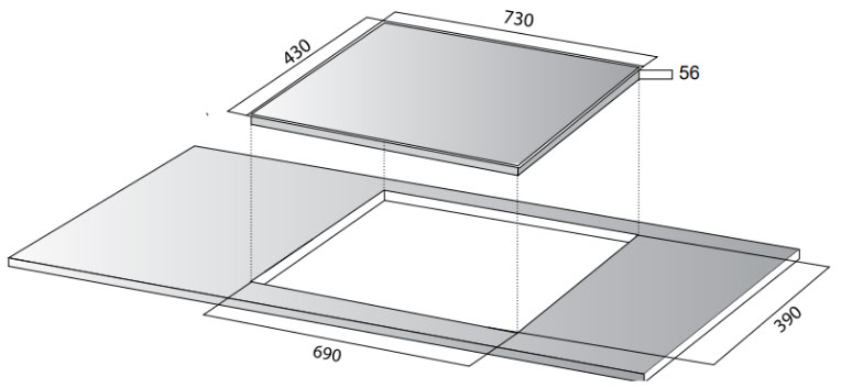 Bếp từ Kocher DI-338SE