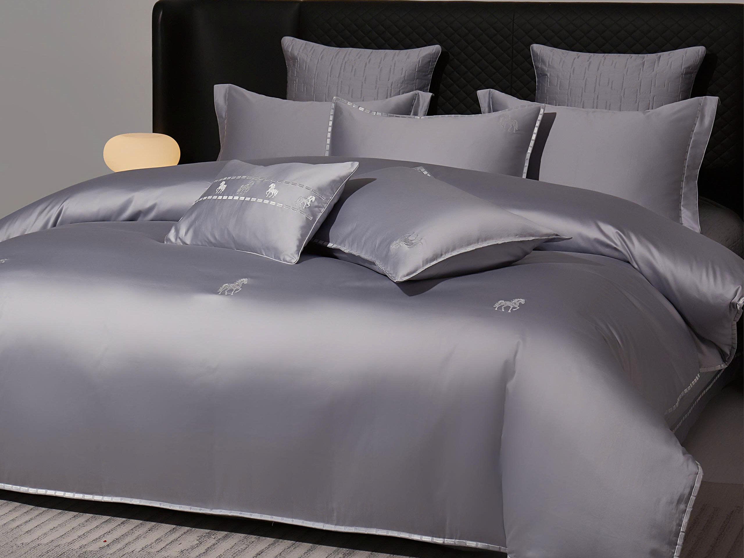 Bộ chăn ga D'Lavish Luxury Thiên Mã Ngân Sắc