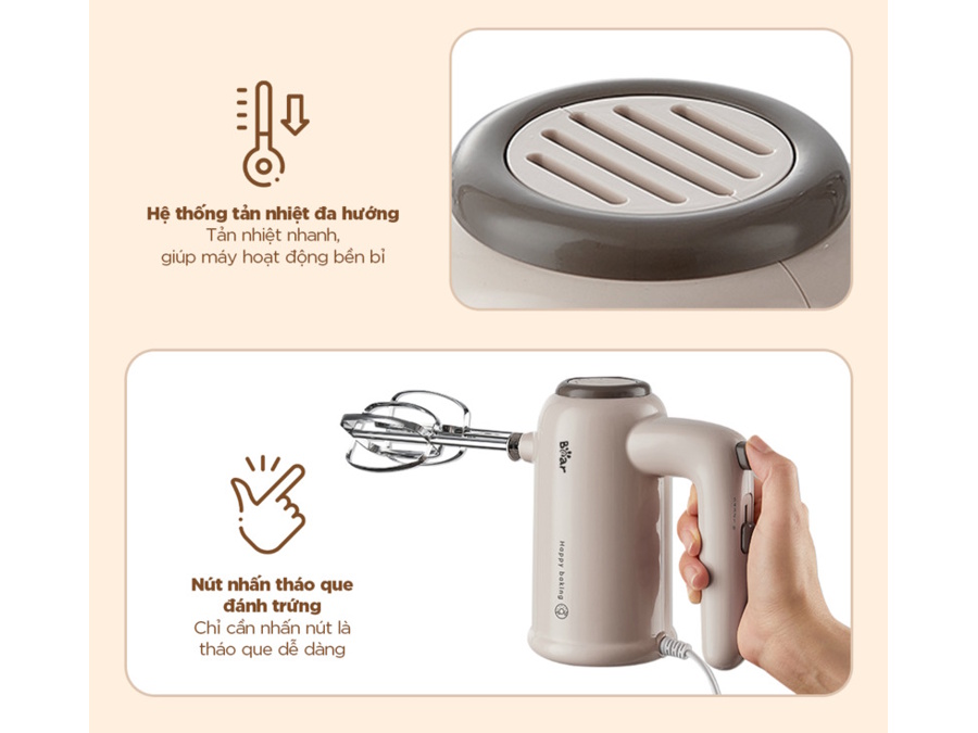 Máy trộn bột có hệ thống tản nhiệt đa hướng Máy trộn bột