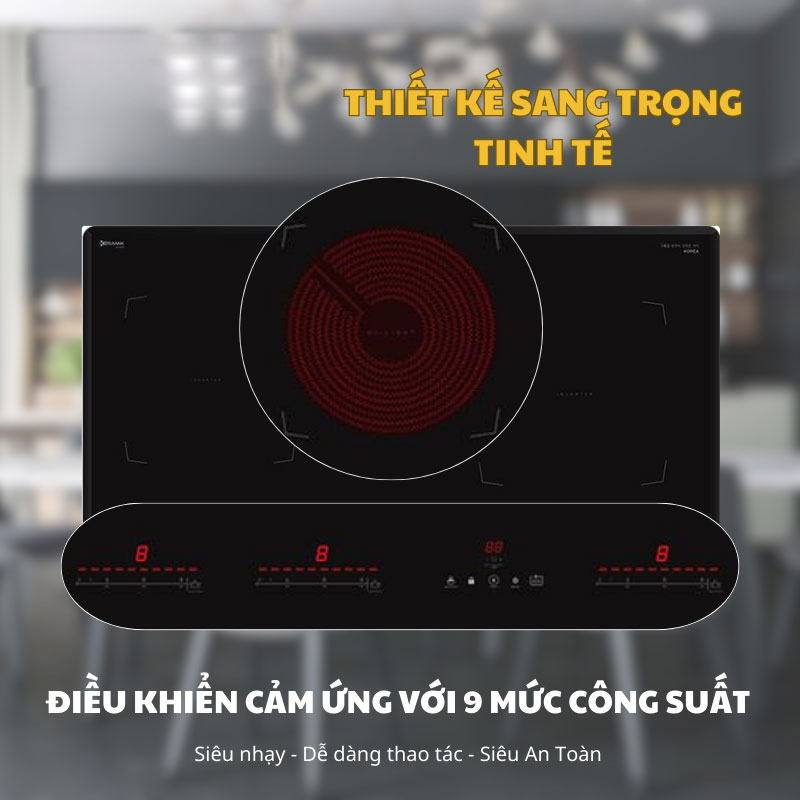 Bếp từ hồng ngoại Kocher EI-355