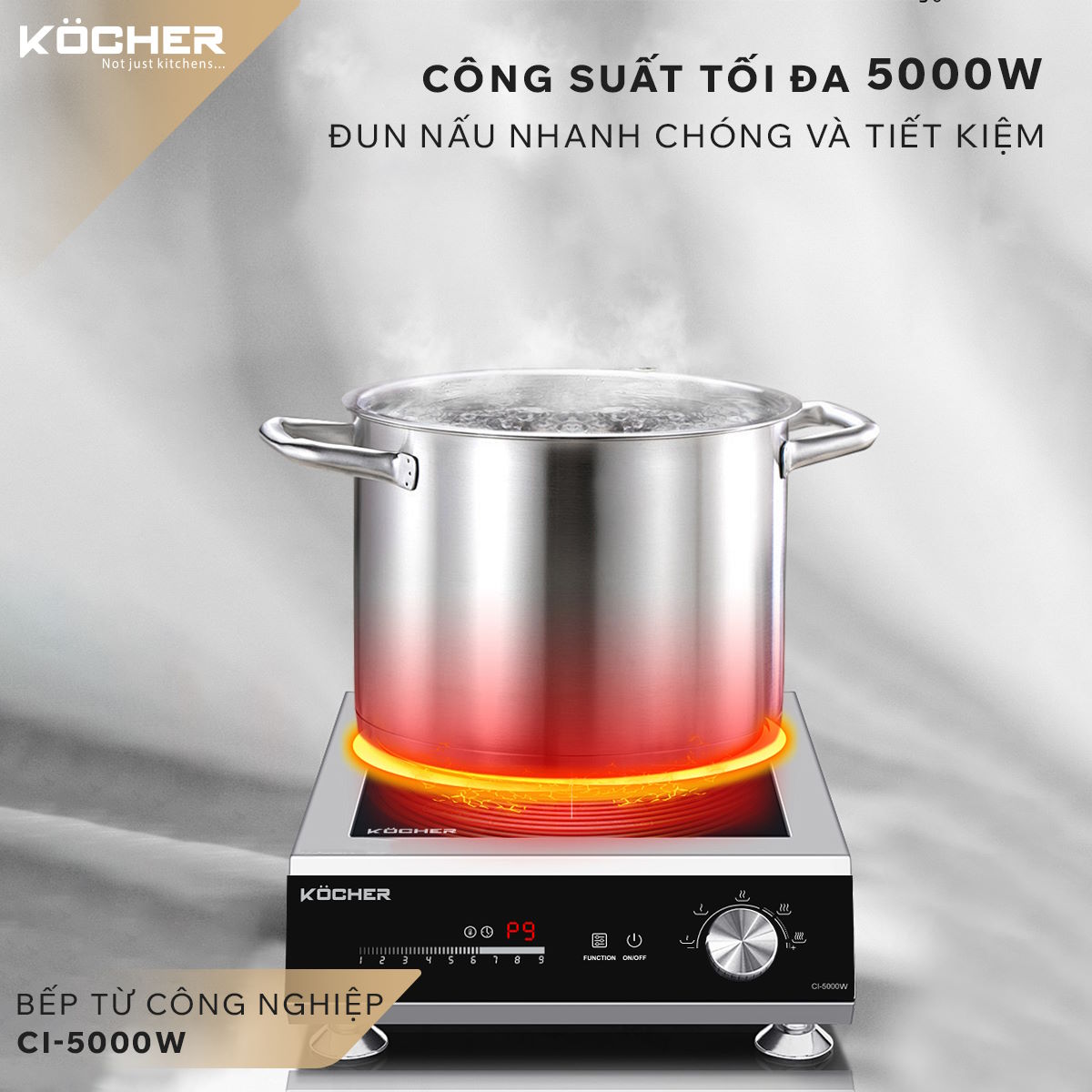  Bếp từ Kocher CI-5000W