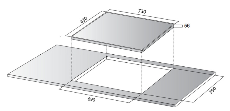 Bếp từ đôi Kocher DI-339PRO