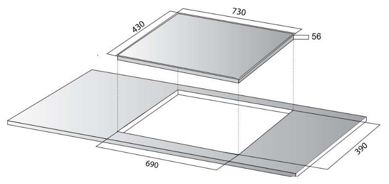 Bếp từ Kocher DI-333SE Bếp từ Kocher DI-333SE