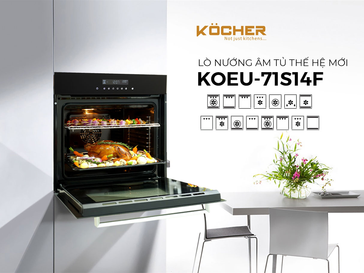 Lò nướng Kocher KOEU-71S14F